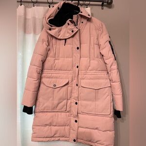 Long winter coat, ski coat, warm!